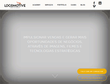 Tablet Screenshot of locomotivecg.com.br